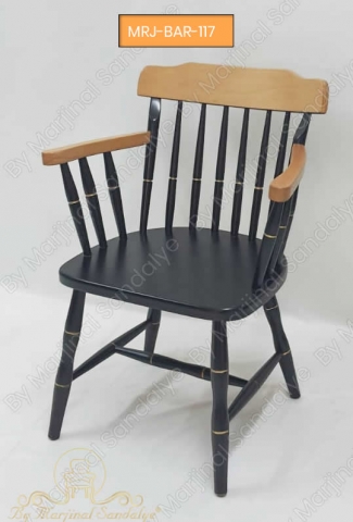 Klasik Kahverengi Kolcakli Cift Renkli Pirinc Tel Detayli Tum Alanlar icin Klasik Model Sandalye ByMarjinal Sandalye MRJ BAR 117