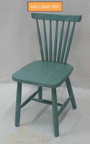 Vintage Su Yesili Modern Sandalye Cafe Ozel Tasarim Sandalye ByMarjinal Sandalye MRJ BAR 100